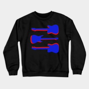 Shadowed Guitars Crewneck Sweatshirt